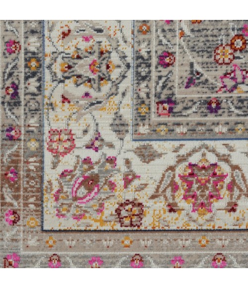Nourison Vintage Kashan Area Rug VKA01-Grey