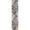 Nourison Aloha - Alh18 Grey Blue Area Rug 2 ft. 3 X 8 ft. Rectangle