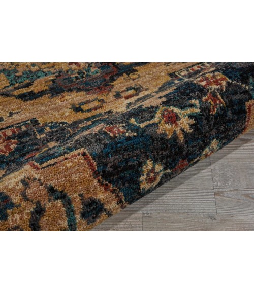 Nourison 2020 Round Area Rug NR206-Midnight