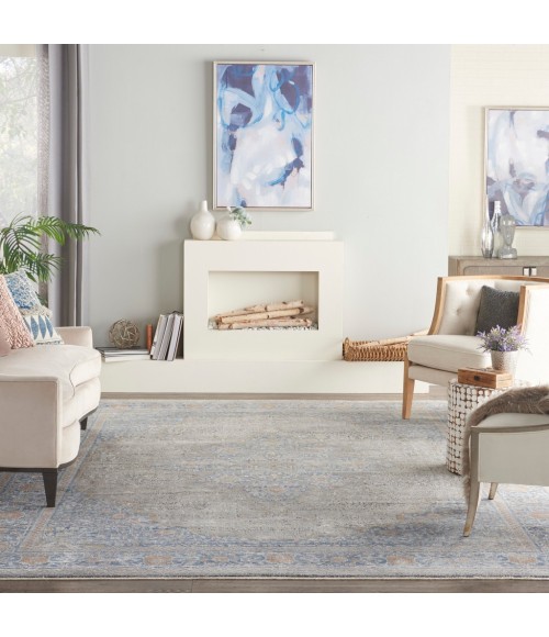 Nourison Starry Nights Area Rug STN07-Blue