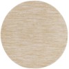 Nourison Home Nourison Essentials Ivory Gold NRE01 4 ft. Round Rug