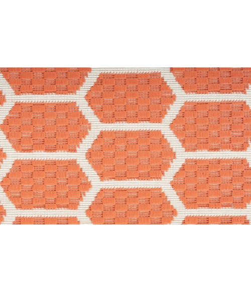 Nourison Reversible Indoor Outdoor Coral RVB01 8 ft. X 10 ft. Rectangle Rug