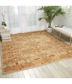 Nourison Rhapsody - Rh008 Light Gold Area Rug 8 ft. 6 X 11 ft. 6 Rectangle