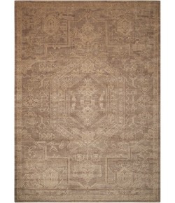 Nourison Silken Allure - Slk15 Taupe Area Rug 7 ft. 9 X 9 ft. 9 Rectangle