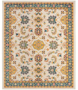Nourison Home Nourison Essentials Ivory Gold NRE05 8 ft. X 10 ft. Rectangle Rug