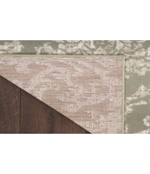 Nourison Jubilant Olive JUB09 2 ft. 3 in. X 7 ft. 3 in. Rectangle Rug