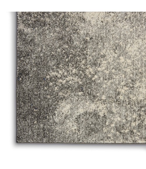 Nourison Passion Area Rug PSN10 Charcoal/Ivory 2'2" x 10'