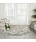 Nourison Euphoria Round Area Rug EUP03-Grey