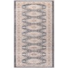 Nourison Serenity Home Ivory Blue SRH01 2 ft. 2 in. X 7 ft. 6 in. Rectangle Rug