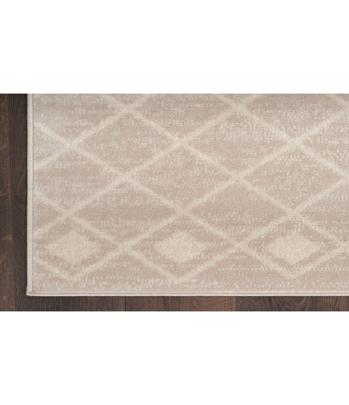 Nourison Grafix Beige GRF37 2 ft. 3 in. X 10 ft. Rectangle Rug