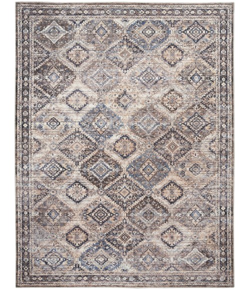 Machine Washable Series 1 Area Rug Nicole Curtis Machine Washable Series 1 Area Rug SR103 Ivory/Latte 9' x 12'
