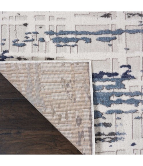 Nourison URBAN DECOR Area Rug Nourison Urban Decor Area Rug URD03-Ivory/Slate