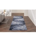 Nourison Passion Light Blue Black Rug PSN10 1 ft. 10 in. X 6 ft. Rectangle - Rugs Town Nourison Passion Light Blue Black PSN10 1 ft. 10 in. X 6 ft. Rectangle Rug