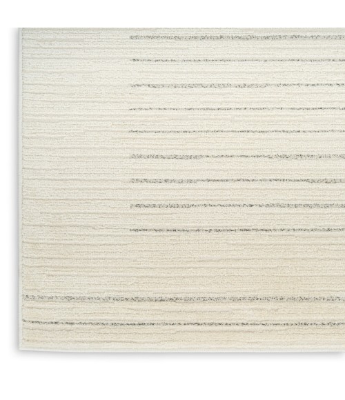 Nourison Ivory Hues Ivory Grey Rug IVH04 8 ft. X 10 ft. Rect. - Rugs Town Nourison Ivory Hues Ivory Grey IVH04 8 ft. X 10 ft. Rect. Rug