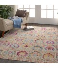 Nourison VINTAGE KASHAN Area Rug Nourison Vintage Kashan Area Rug VKA04-Ivory/Multicolor