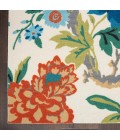 Waverly Sun N' Shade Area Rug SND82 Ivory/Multi 10' x 13'