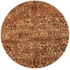 Nourison Somerset - St757 Latte Area Rug 5 ft. 6 X Round