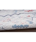 Nicole Curtis Machine Washable Series 1 Ivory Blue SR110 2 ft. X 3 ft. 9 in. Rectangle Rug