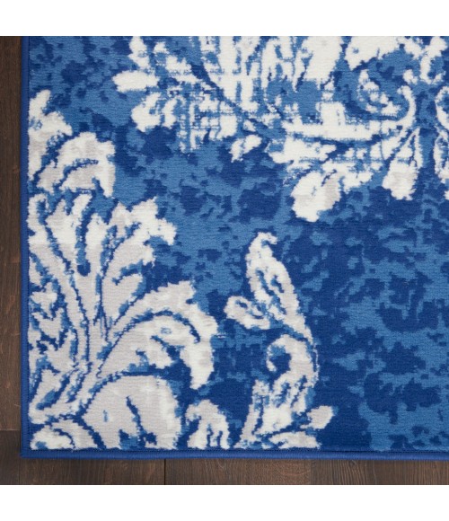 Nourison WHIMSICLE Area Rug Nourison Whimsicle Area Rug WHS11-Navy Ivory