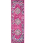 Nourison Passion Runner Area Rug PSN03-Fuchsia