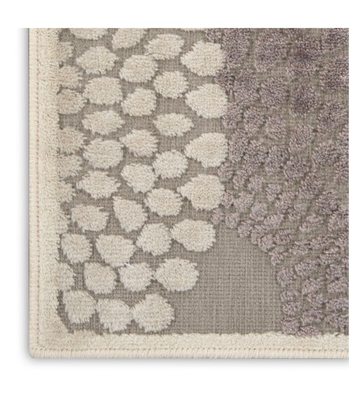 Nourison GRAPHIC ILLUSIONS Area Rug Nourison Graphic Illusions Runner Area Rug GIL04-Grey