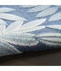 Nourison Aloha Blue ALH18 7 ft. 10 in. X 10 ft. 6 in. Rect. Rug
