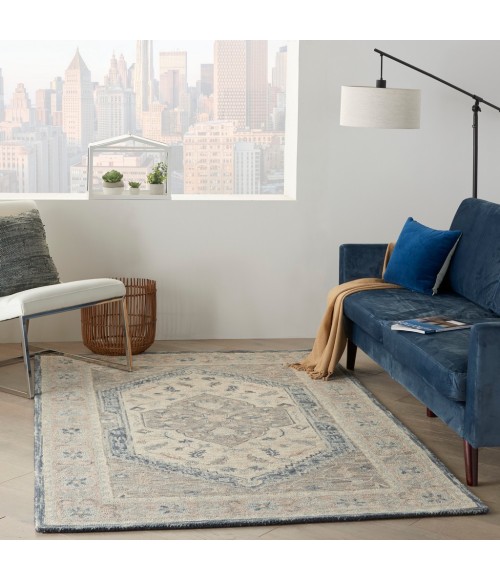 Nourison Bahari Area Rug BAH03-Grey