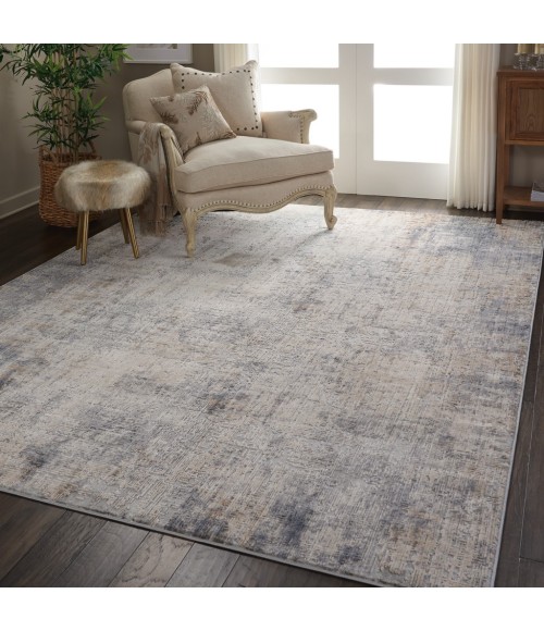 Nourison Rustic Textures Area Rug RUS01-Grey/Beige