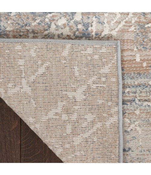 Nourison Splendid Beige Blue SLD02 5 ft. 3 in. X 7 ft. 3 in. Rect. Rug