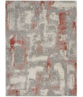 Nourison Elation Area Rug ETN06-Grey Brick