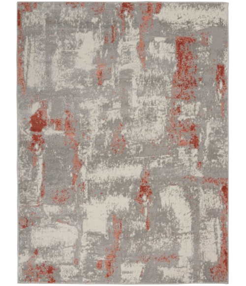 Nourison Elation Area Rug ETN06-Grey Brick