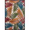 Nourison Aloha - Alh18 Multicolor Area Rug 5 ft. 3 X 7 ft. 5 Rectangle