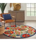 Nourison Aloha Round Area Rug ALH17-Multicolor