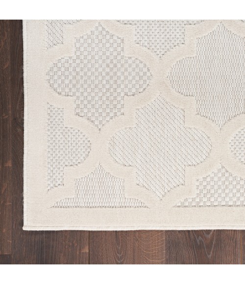 Nourison Easy Care Area Rug NES01 Ivory/White