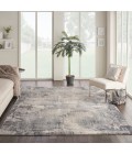 kathy ireland Home Moroccan Celebration Area Rug KI388-Blue/Beige