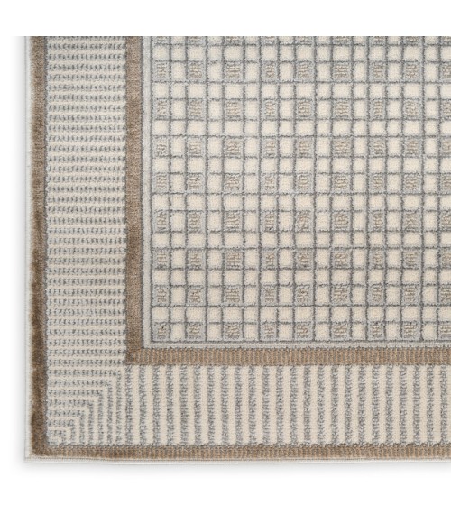 Nourison Home Nordic Ivory Grey NRC03 5 ft. X 7 ft. Rectangle Rug