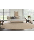 Nourison Practical Solutions Natural PSL01 8 ft. Round Rug