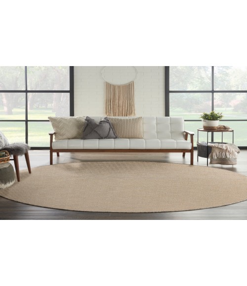 Nourison Practical Solutions Natural PSL01 8 ft. Round Rug