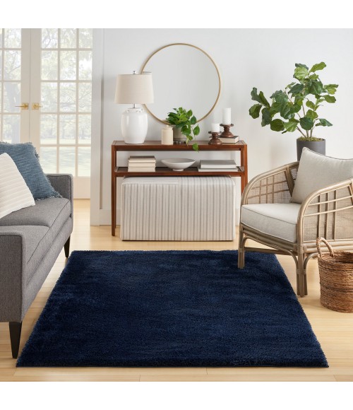 Nourison Pacific Shag Area Rug PCS01 Navy