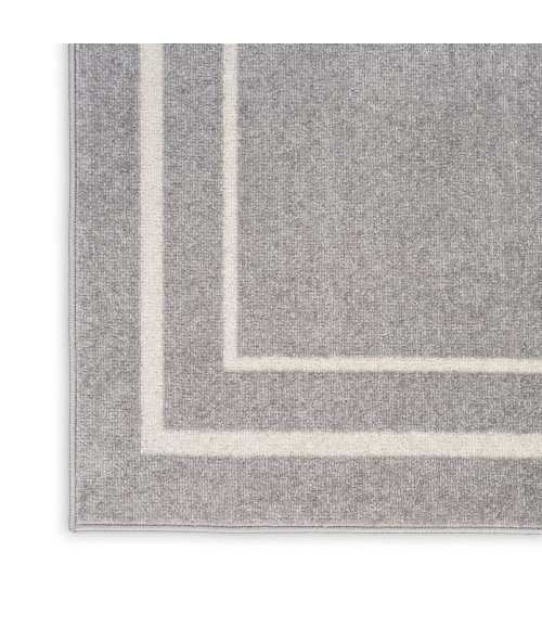 Nourison Nourison Essentials Area Rug Nourison Nourison Essentials Area Rug NRE02 Grey/Ivory