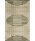 Nourison Astra Machine Washable Ivory Olive ASW03 2 ft. X 6 ft. Rectangle Rug