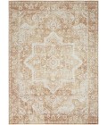 Nourison Astra Machine Washable Rust ASW12 5 ft. 3 in. X 7 ft. Rect. Rug