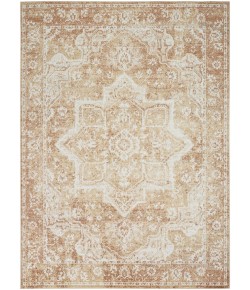 Nourison Astra Machine Washable Rust ASW12 5 ft. 3 in. X 7 ft. Rect. Rug