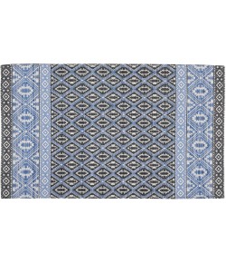 Nourison Darien - Dar05 Blue Area Rug 2 ft. 3 X 3 ft. 9 Rectangle