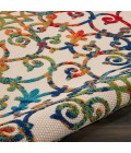 Nourison Aloha Round Area Rug ALH21-Multicolor