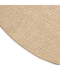Nourison Tulum Taupe Ivory TLM04 8 ft. X Round Rug