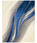 Nourison Twilight Area Rug TWI28 Ivory Grey Blue 7'9" x 9'9"