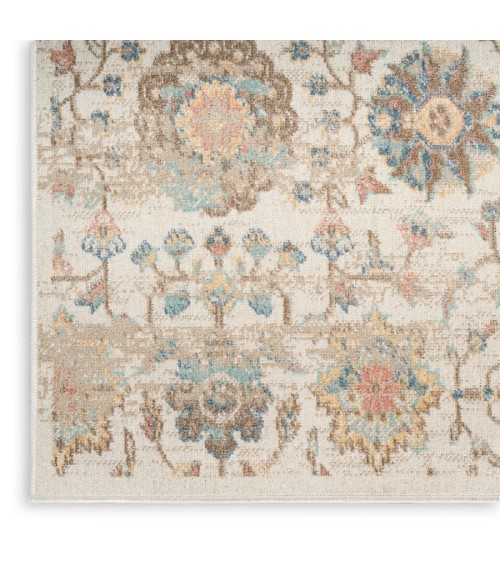 Nourison Home Washable Decor Beige WSD14 9 ft. X 12 ft. Rectangle Rug