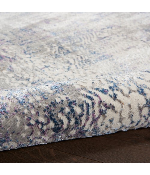 Royal Terrace Area Rug Kathy Ireland Royal Terrace Area Rug KI47 Ivory/Multi 5'3" x 7'3"