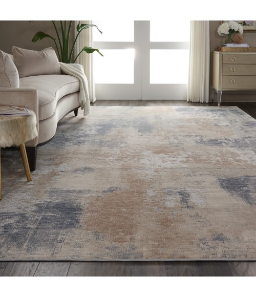 Nourison Rustic Textures Area Rug RUS02-Beige/Grey